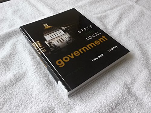 Imagen de archivo de State and Local Government a la venta por A Team Books