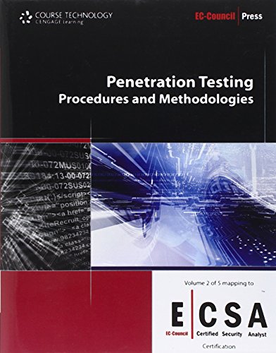 9781435483675: Penetration Testing Procedures and Methodologies (EC-Council/ Certified Security Analyst)