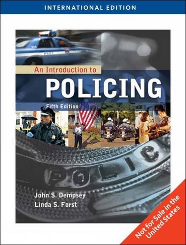 Imagen de archivo de An Introduction to Policing a la venta por Books Puddle