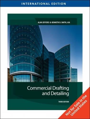 9781435486157: Commercial Drafting and Detailing, International Edition