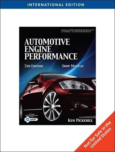 Stock image for Today's Technician: Automotive Engine Performance with Class/Shop Manual for sale by Majestic Books