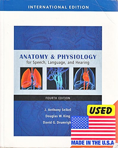 9781435496132: Anatomy & Physiology: For Speech, Language, and Hearing