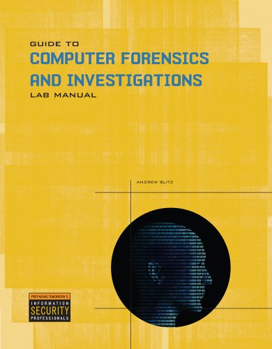 9781435498853: Lab Manual for Nelson/Phillips/Steuart's Guide to Computer Forensics and Investigations