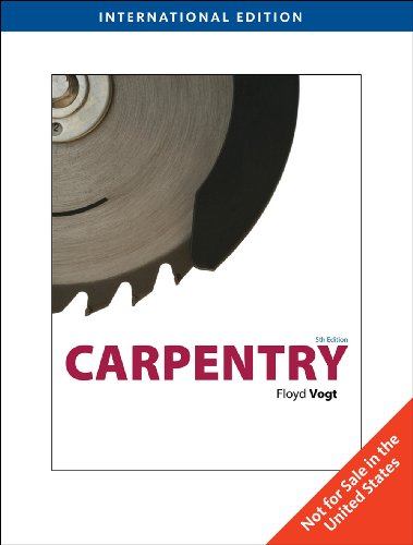 9781435499607: Carpentry, International Edition