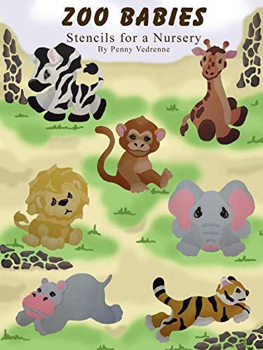 Beispielbild fr Zoo Babies Stencils for a Nursery zum Verkauf von PBShop.store US