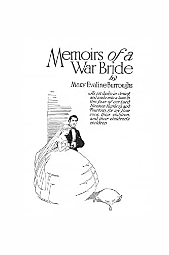 Beispielbild fr Memoirs of a War Bride zum Verkauf von PBShop.store US