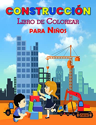 Beispielbild fr Construccin Libro de Colorear para Nios: Libro de aprendizaje de construccin perfecto para nios y nias, gran libro de actividades de construccin zum Verkauf von Buchpark