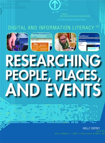 9781435853171: Researching People, Places, and Events (Digital and Information Literacy)