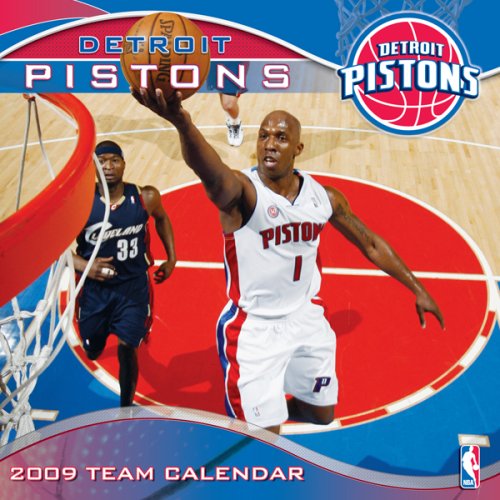 Stock image for Detroit Pistons 2009 Wall Calendar for sale by David's Books