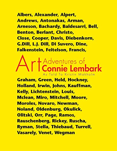 Stock image for Art Adventures of Connie Lembark as told to Kristin Makholm for sale by The Calico Cat Bookshop