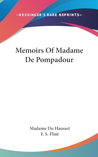 9781436681414: Memoirs Of Madame De Pompadour