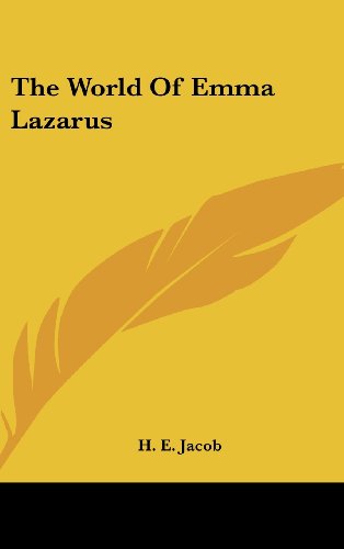 9781436714938: The World of Emma Lazarus