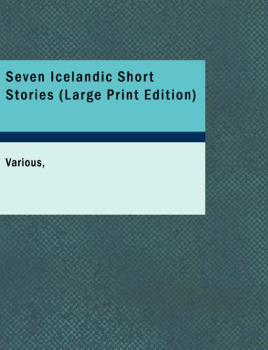 Stock image for Seven Icelandic Short Stories for sale by Revaluation Books