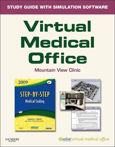 Stock image for Virtual Medical Office for Step-by-Step Medical Coding, 2009 Edition, 1e for sale by Allied Book Company Inc.