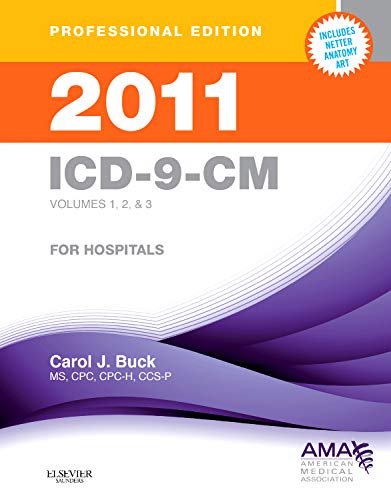 Beispielbild fr 2011 ICD-9-CM, for Hospitals, Volumes 1, 2 and 3, Professional Edition zum Verkauf von BookHolders
