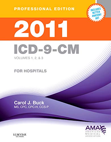 Imagen de archivo de 2011 ICD-9-CM, for Hospitals, Volumes 1, 2 and 3, Professional Edition a la venta por BookHolders