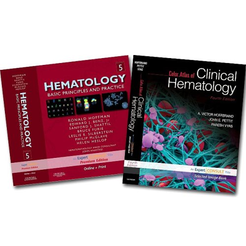 9781437706475: Hematology, 5th Edition and Color Atlas of Clinical Hermatology, 4th Edition