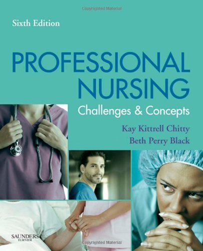 Beispielbild fr Professional Nursing : Concepts and Challenges zum Verkauf von Better World Books