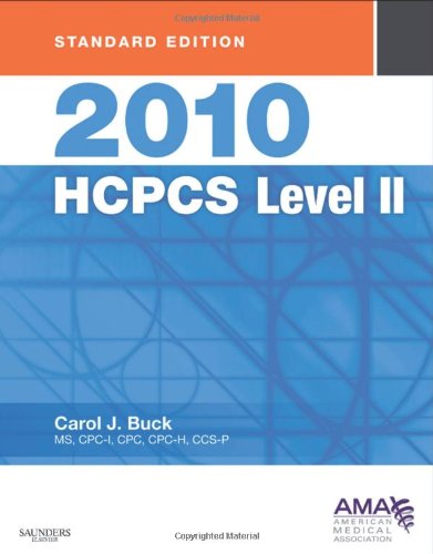 Stock image for 2010 HCPCS Level II Standard Edition, 1e (Saunders HCPCS Level II) for sale by The Book Cellar, LLC