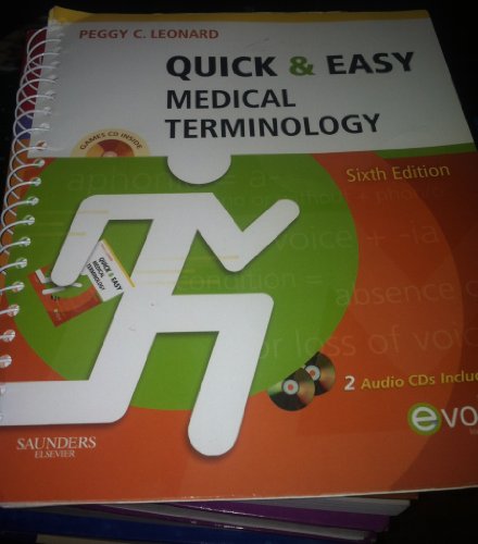 Imagen de archivo de Quick & Easy Medical Terminology, 6e (Quick & Easy Medical Terminology (W/CD)) a la venta por SecondSale