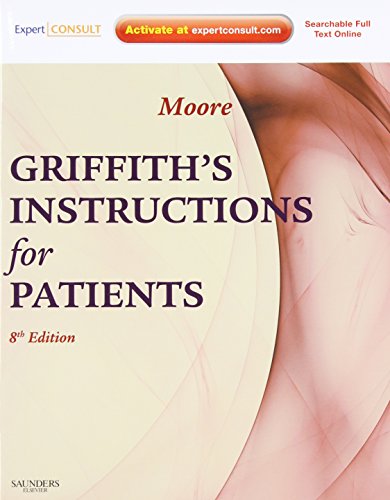 Beispielbild fr Griffith's Instructions for Patients zum Verkauf von BooksRun