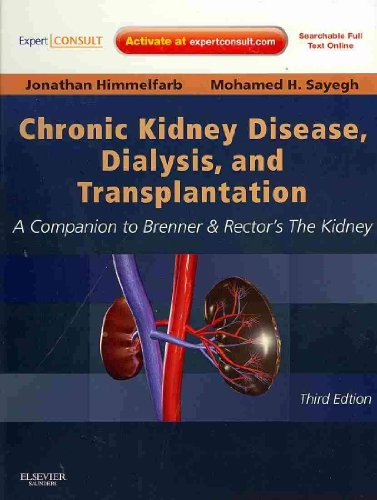 Stock image for Chronic Kidney Disease, Dialysis, andHimmelfarb MD, Jonathan; Sayegh for sale by Iridium_Books
