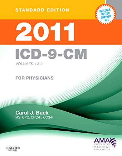 Imagen de archivo de 2011 Icd-9-Cm For Physicians, Volumes 1 & 2, Standard Edition (Softbound) a la venta por Tacoma Book Center