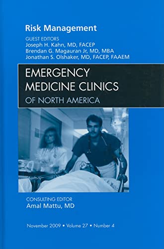 Imagen de archivo de Risk Management (Emergency Medicine Clinics of North America) a la venta por Irish Booksellers