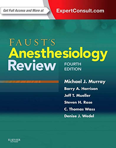 Stock image for Faust's Anesthesiology Review for sale by SecondSale