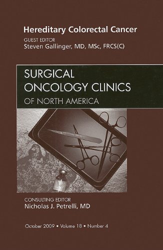 Beispielbild fr Hereditary Colorectal Cancer, An Issue of Surgical Oncology Clinics (The Clinics: Surgery): Number 4: Volume 18-4 zum Verkauf von Chiron Media