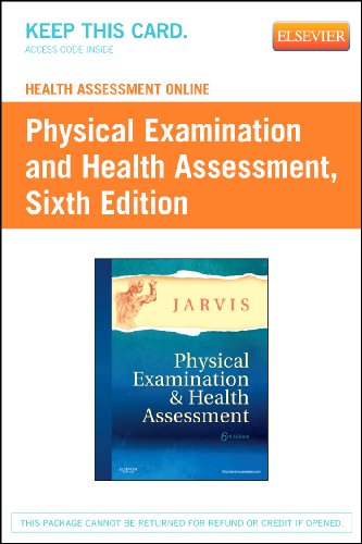 Beispielbild fr Health Assessment Online for Physical Examination and Health Assessment (Access Code), 6e zum Verkauf von SecondSale