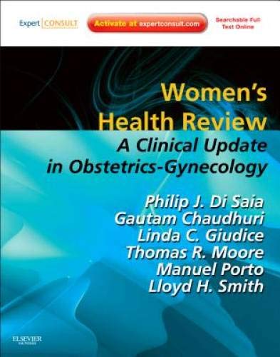 Beispielbild fr Womens Health Review: A Clinical Update in Obstetrics - Gynecology (Expert Consult - Online and Print) zum Verkauf von Austin Goodwill 1101