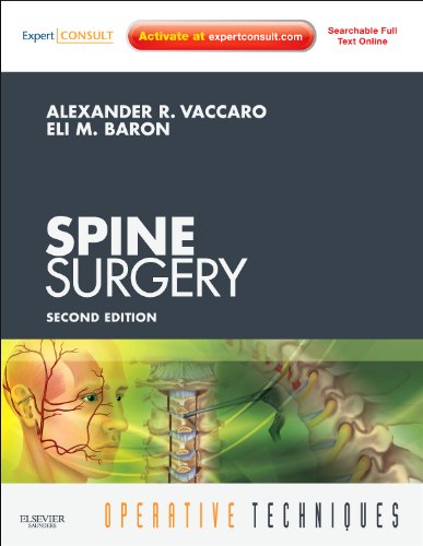 Imagen de archivo de Operative Techniques: Spine Surgery: Expert Consult - Online and Print a la venta por HPB-Red