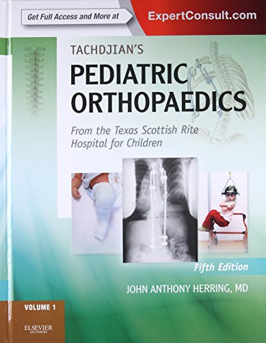 Stock image for Tachdjian's Pediatric Orthopaedics: From the Texas Scottish Rite Hospital for Children: Expert Consult: Online and Print, 3- Volume Set (2 Volumes in . Volume Online Only) (PEDIATRIC ORTHOPEDICS) for sale by Wizard Books