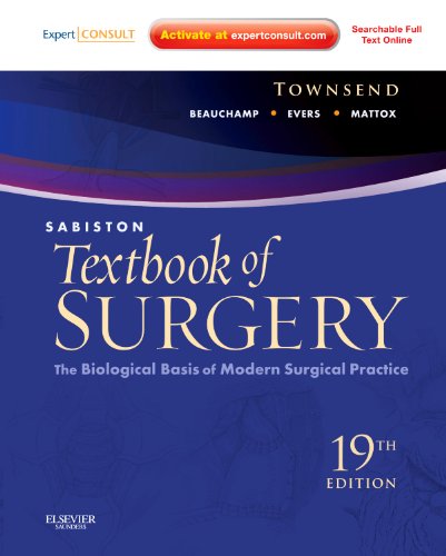 9781437715606: Sabiston Textbook of Surgery: The Biological Basis of Modern Surgical Practice, 19th Edition