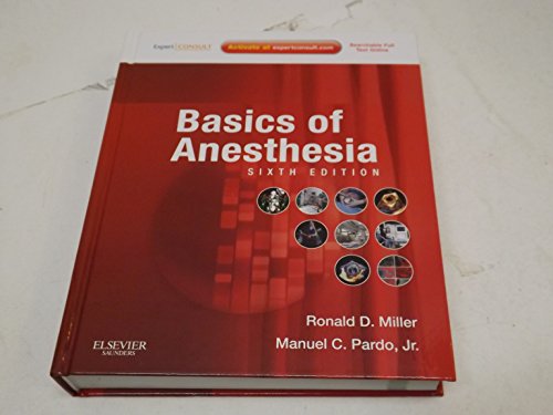 Beispielbild fr Basics of Anesthesia (Expert Consult Title: Online + Print) zum Verkauf von BooksRun