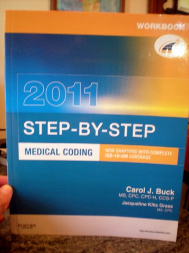 Imagen de archivo de Workbook for Step-by-Step Medical Coding 2011 Edition, 1e a la venta por The Book Cellar, LLC