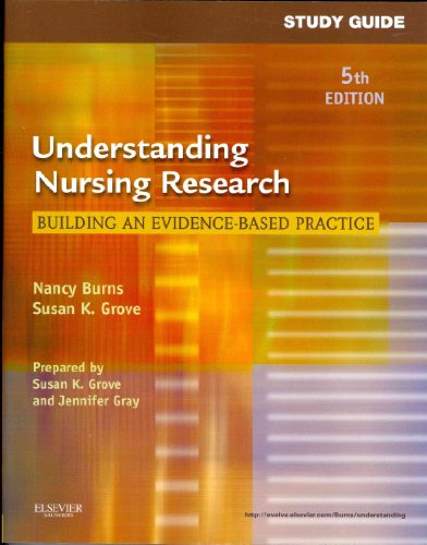 Beispielbild fr Study Guide for Understanding Nursing Research : Building an Evidence-Based Practice zum Verkauf von Better World Books