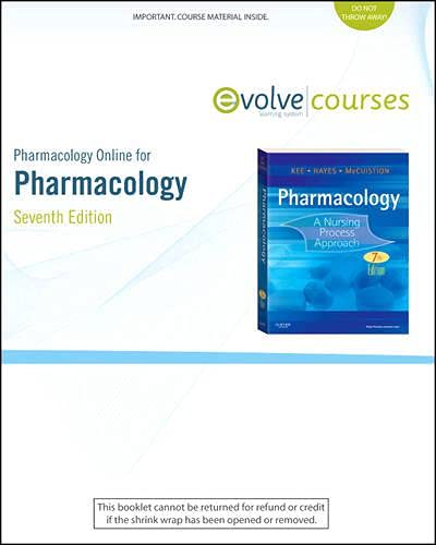 9781437717174: Pharmacology Online for Pharmacology (User Guide and Access Code): A Nursing Process Approach, 7e