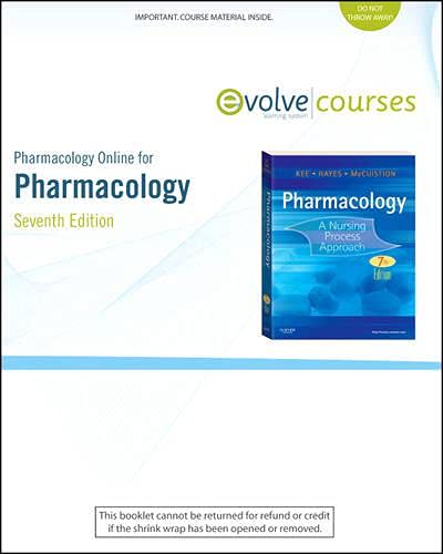 9781437717174: Pharmacology Online for Pharmacology: A Nursing Process Approach