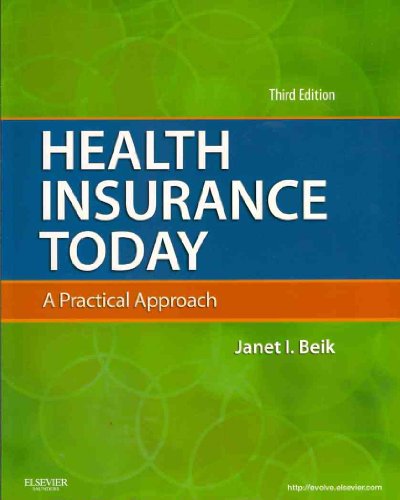 Beispielbild fr Health Insurance Today: A Practical Approach zum Verkauf von SecondSale