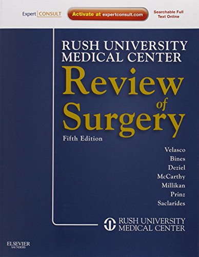 Imagen de archivo de Rush University Medical Center Review of Surgery: Expert Consult - Online and Print, 5e a la venta por WorldofBooks