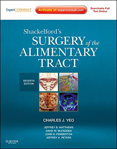 Imagen de archivo de Shackelford's Surgery of the Alimentary Tract - 2 Volume Set : Expert Consult - Online and Print a la venta por Better World Books