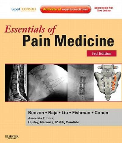 Beispielbild fr Essentials of Pain Medicine zum Verkauf von HPB-Red