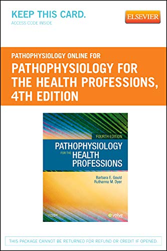 9781437726329: Pathophysiology Online for Pathophysiology for the Health Professions