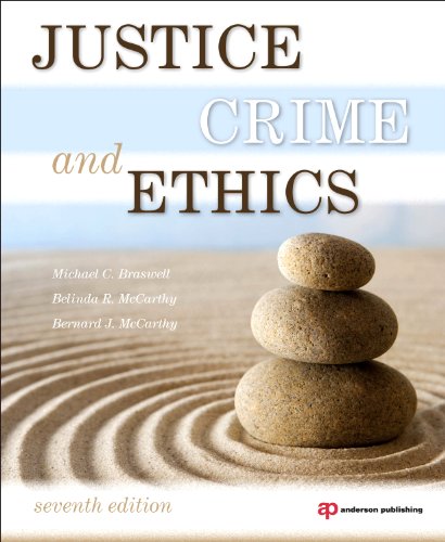 Beispielbild fr Justice, Crime, and Ethics zum Verkauf von Better World Books