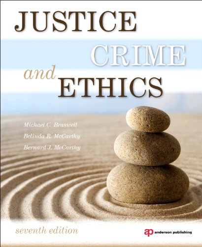 Stock image for Justice, Crime, and Ethics for sale by Better World Books