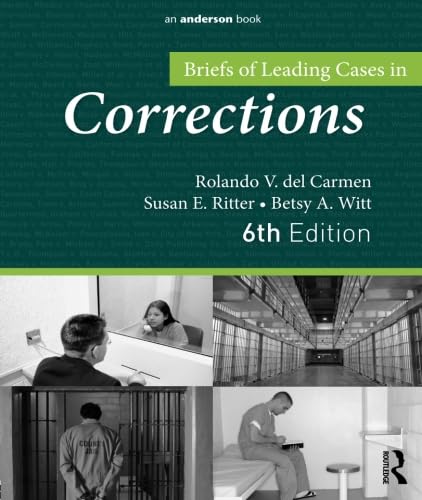 Stock image for Briefs of Leading Cases in Corrections for sale by Blackwell's