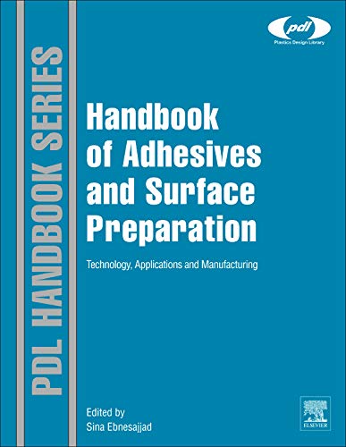 Stock image for Applied Handbook of Adhesives Technology and Surface Preparation: Technology, Applications and Manufacturing (Plastics Design Library) for sale by Chiron Media