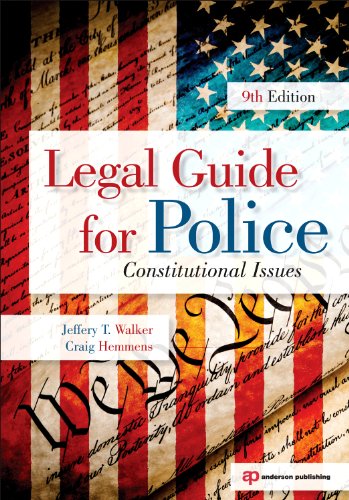 Beispielbild fr Legal Guide for Police : Constitutional Issues zum Verkauf von Better World Books